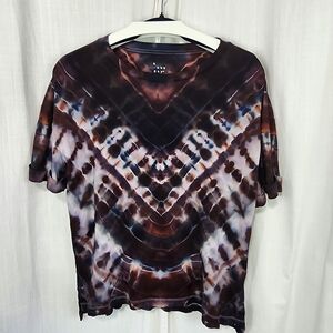 A New Day Black and White 3/4 Sleeve Polo Tee